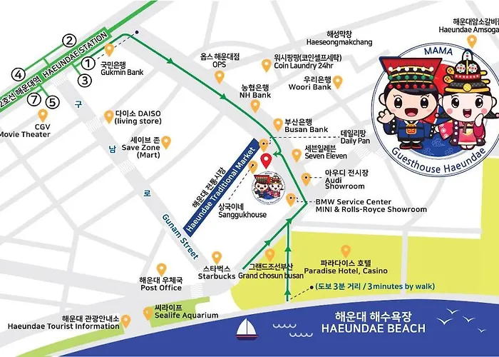 Mama Haeundae Pensjonat